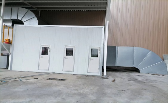 噴漆烘干一體房排風系統(tǒng)