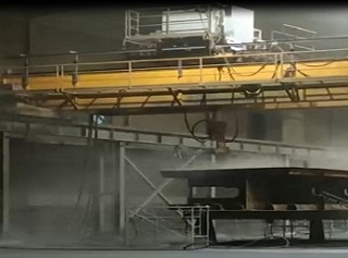 龍門式噴砂機(jī)器人